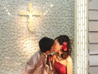 キスシーンは撮影タイミング　みんなで撮影しましょう