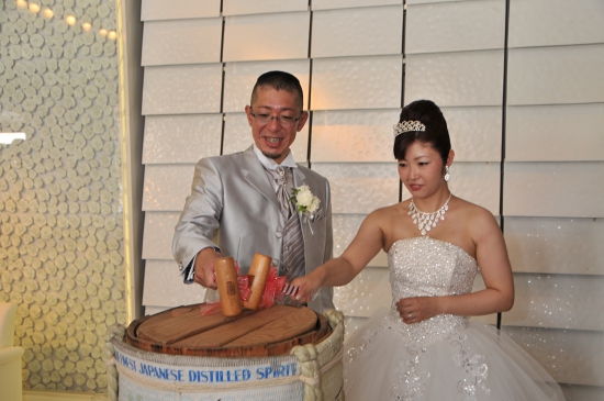 鏡割り　結婚式