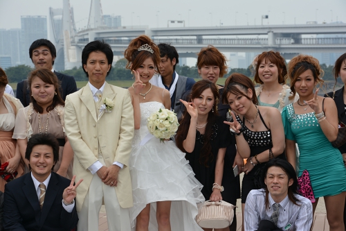 結婚式集合写真