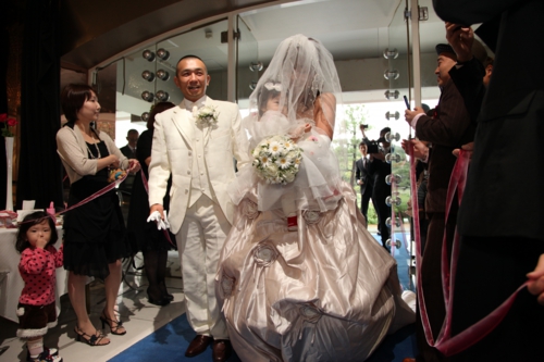 新郎新婦入場